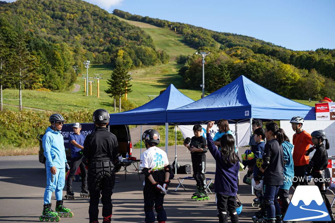 ISHII SKI ACADEMY and KAMUI SKI LINKS コラボ企画 ☆『THE オフトレ』インラインスケートトレーニング in カムイスキーリンクス